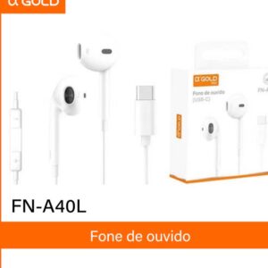 Fone A'gold Com Fio FN-A40L Tipo C
