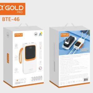Carregador Portatil 30000mah A'gold BTE-46