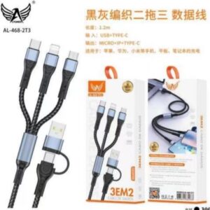 Cabo Altomex Usb e Tipo c com 3 saida AL-468-2T3