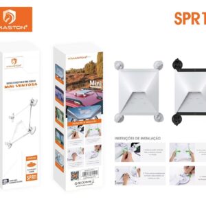 Suporte De Receptor de sinal Veicular Mini Ventosa H'maston SPR11