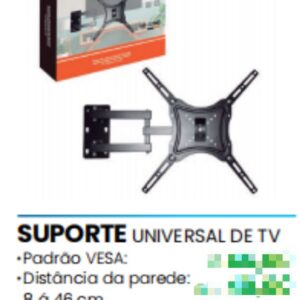 Suporte Para TV Universal 14 a 55 Polegadas Ate 50kg Knup OR-SP80