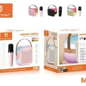 Karaoke Portatil Caixa De Som H'maston MX02