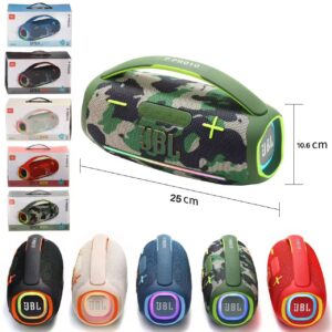 Caixa De Som Bluetooth J P Pro10 Com RGB