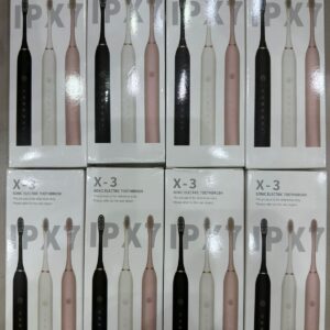 Escova De Dente Eletrica C/4 Refis Recarregavel Usb