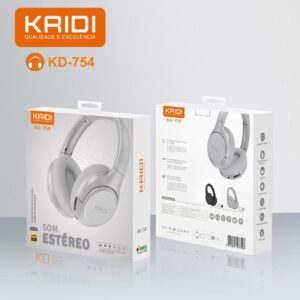 Fone Bluetooth Kaidi KD-754 Som Estereo