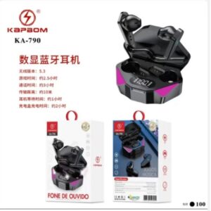 Fone Bluetooth Kapbom KA-790 Com Visor