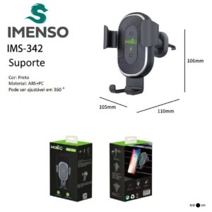 Suporte Veicular C/Carregamendo Inducao IMENSO IMS-342