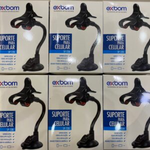 Suporte Exbom SP-T20 Veicular Universal Para Gps E Celular Com Ventosa Garra