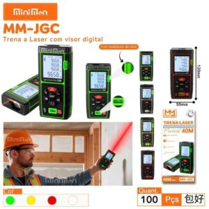 Trena a Laser Com Visor Digital Leon MM-JGC