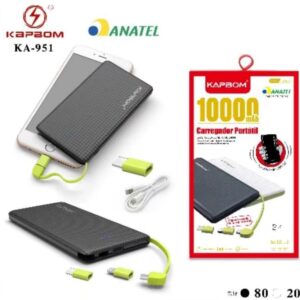 Carregador Portatil Slim 10000mah Kapbom KA-951