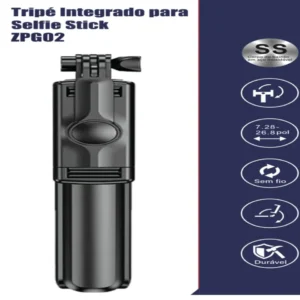 Bastao De Selfe com Bluetooth e Tripe Suporte de Celular YL ZPG02