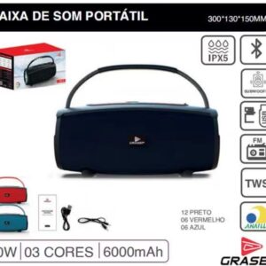 Caixa De Som Bluetooth Grasep D-G321
