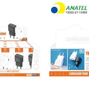 Carregador Fonte 3,1A H'maston F001