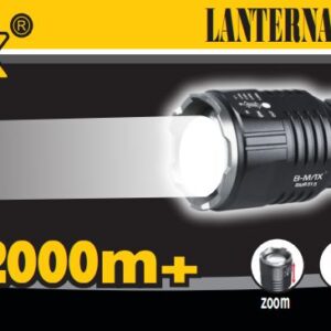 Lanterna B max BM-8515 Alcance 2000m Regarregavel