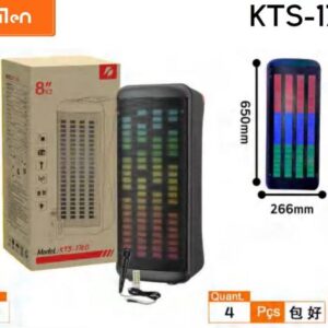Caixa De Som Leon KTS-1760 Bluetooth Com LED RGB C/microfone
