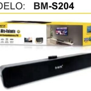 Caixa De Som Para Computadores/Tv com modo Auxiliar B max BM-S204