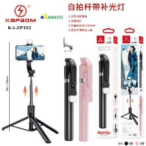 Bastao De Selfie C/tripe 1,7m Kapbom KA-ZP102 C/led