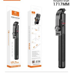 Bastao De Selfe com Bluetooth  e Tripe H'maston ZP24 171cm