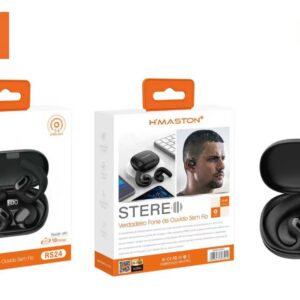 Fone Bluetooth Com Visor Esporte H'maston RS24