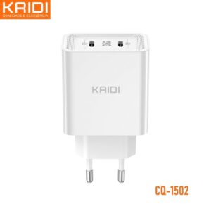 Carregador Fonte Kaidi Duplo Tipo C 35w CQ-1502