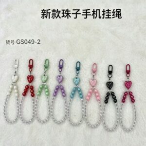 Cordão de pulso para celular com miçangas YL GS049-2