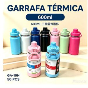 Garrafa Termica 600ml YL GA-19H