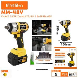 Chave Eletrica Multiusonal  2 Bateria 48v Leon MM-48V