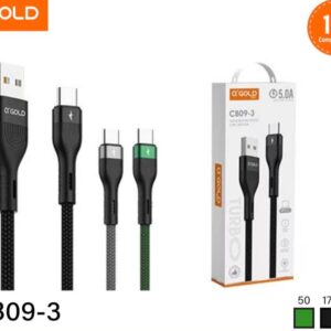 Cabo Turbo A'gold 1m CB09-3 Type c